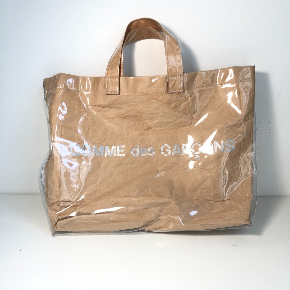 Comme des Garçons cdg pvc paper plastic